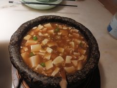 石锅鸡汤豆腐-绿茶餐厅(西单老佛爷店)