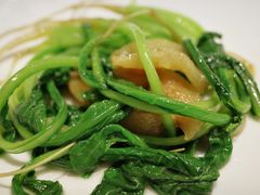 猪油渣炒萝卜苗-潮汕味道·煮海餐厅(金麟大厦店)