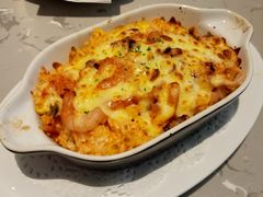 西班牙风情虾虾焗饭。-必胜客(新一城店)