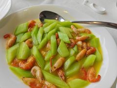 黄瓜炒河小虾-道道鲜·崇明私房菜(五角场店)