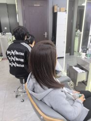 点击看大图 -藤野造型烫发染发