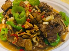 大盘鸡-阿吾丹的烤羊·新疆菜·抓饭·拌面(乌尔禾店)