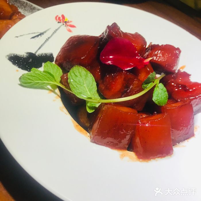 花千醉拾季(雨花世茂店)玫瑰红烧肉图片