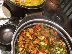 青椒紫苏味-蛙小侠·沸腾砂锅(南山欢乐颂店)