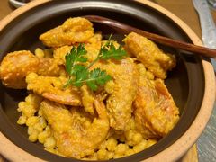 咸蛋黄啫大虾-猪腰世家·粤菜猪腰汤(江西路店)