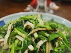 水芹菜炒豆腐干-绍兴名菜馆(可乐路店)