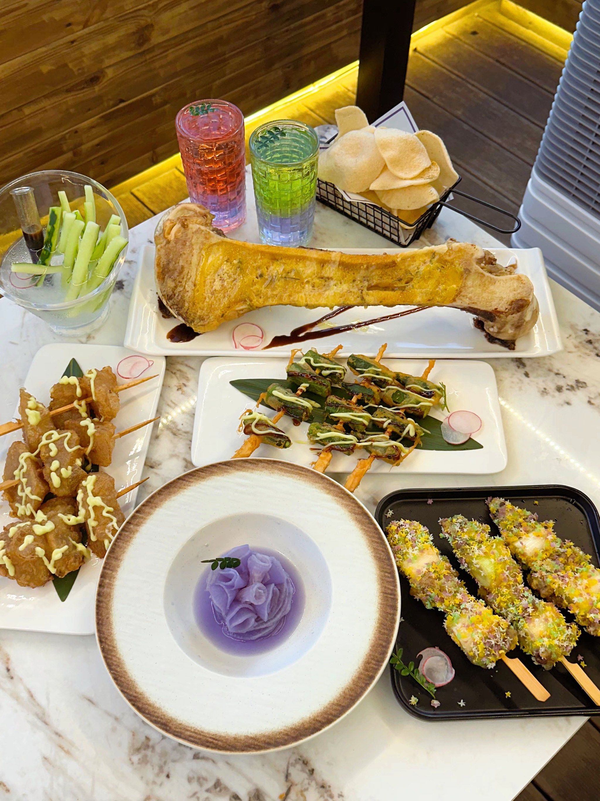 精致美食盛宴,味蕾与视觉的双重享受!--深有杂念天台西餐