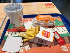 果木风味鸡腿堡-汉堡王(天津鲁能店)