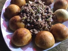 虾酱炒鸡蛋窝窝-华圆美食