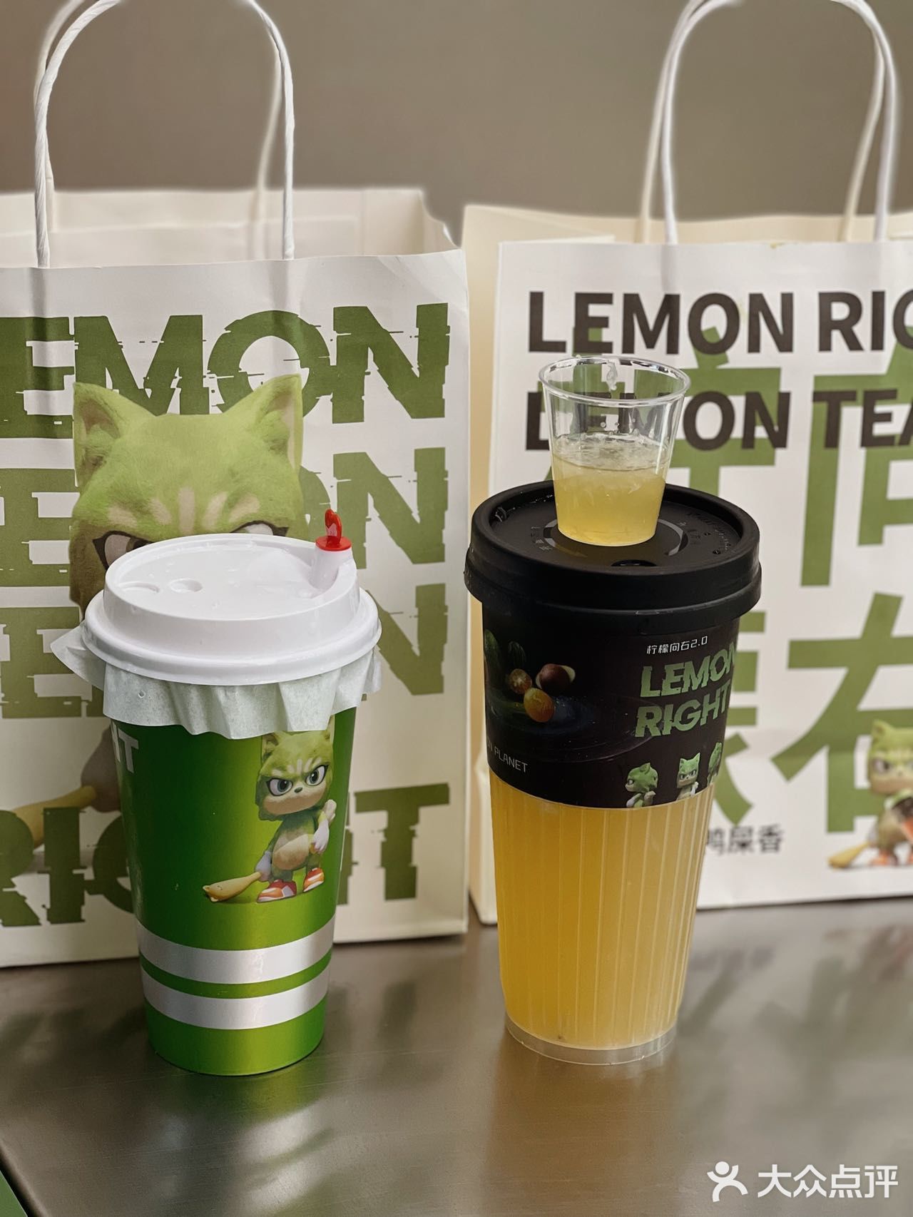 一年四季都爱喝的柠檬茶-柠檬向右