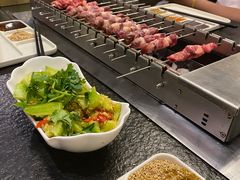 -長壹旋转烤吧 农家鸡火锅