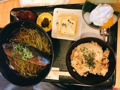 鯡鱼抹茶荞麦面-伊藤久右卫门(宇治本店)