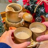 热乎乎的罐罐烤奶，是真的好喝‼️