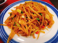 米椒小炒土豆丝-宏状元现熬粥·京味菜(五棵松店)
