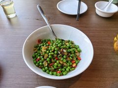 腌菜肉沫炒青豆-大中华酒楼·主席武昌鱼·武汉美食地标(江汉路步行街店)