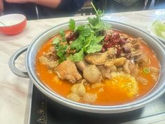 肥肠公鸡锅-彭记铁锅肥肠(东四总店)