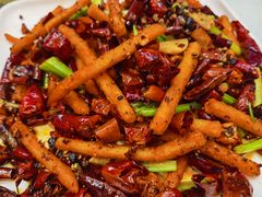 香辣洪湖藕条-渝信川菜(西单店)