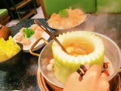-得意咚瓜·顺德鱼生·冬瓜火锅(深圳首店)