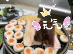 -草家酱蟹炭火烤肉店(珲春南路一店)