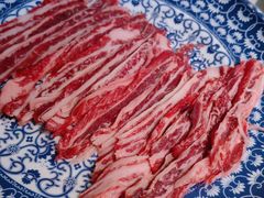 手切高级牛肋条-北京老门框爆肚涮肉馆(锦业路店)