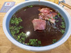 干切牛肉粉丝汤-老新隆牛肉锅贴(新街口店)