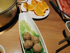 手打牛筋丸-许府牛杂·鲜牛肉火锅(梁溪万达店)