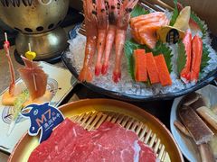 厚切三文鱼-亚马逊蒸汽活海鲜自助(长宁来福士店)