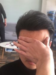 -极客侠男士假发定制补发