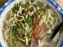 雪菜肉丝面-小河无名面馆