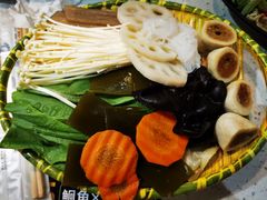 蔬菜小拼盘-鱼酷活鱼烤鱼(北美店)