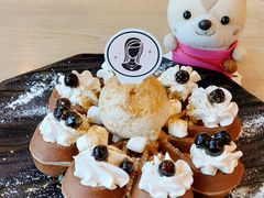 綿綿珍珠奶茶鬆餅-Dazzling Cafe 蜜糖吐司专卖店