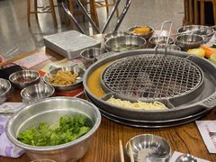 自助取餐区-姜虎东白丁韩国烤肉(吉利大厦店)