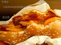 大盘鸡风味麦辣鸡腿汉堡-麦当劳(军博店)