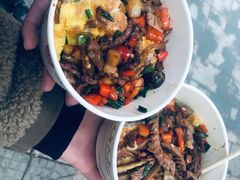 牛肉腰花二合一豆皮-周记热干面豆皮大王(桃花东街店)