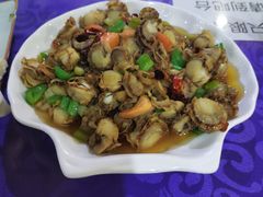 葱爆威海扇贝-威海渔村(静安旗舰店)
