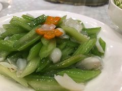西芹百合炒白果-顺风海鲜港(金玉兰店)