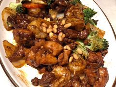 松仁爆三样-小吊梨汤·北京菜·烤鸭(鸟巢店)