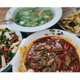 牛肉酸菜血旺！！[调皮][调皮]