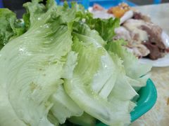 生菜-广味炭炉鸡煲(宝业路分店)