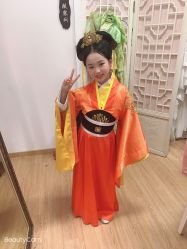 -后宫·古装汉服京剧儿童亲子全家福摄影
