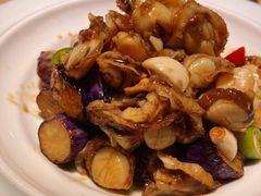 紫山茄拌扇贝-味莊·青岛菜(石老人店)