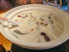 养生豆浆鱼钩鱼-老阿爸鲜鱼土菜(昆山花桥店)