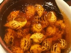 古越陈酿煮花螺-杭州西子湖四季酒店·金沙厅