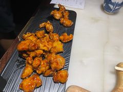 雪花糖醋里脊-绿茶餐厅(朝阳大悦城店)