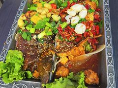 -集草轩·重庆麻辣烤鱼(西湖道店)