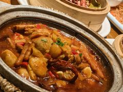 石锅芋儿鸡爪煲-乔街深夜食堂·台州菜·高压锅生蚝(杭州总店)