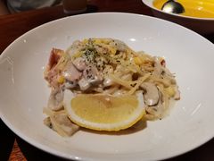 黑松露奶油蘑菇培根意面-麦田工坊(月湖店)