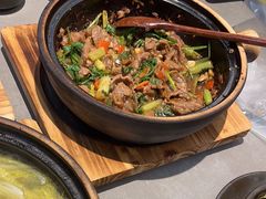沙姜啫黄牛肉-不二啫·广府啫啫煲(江燕路万科里店)
