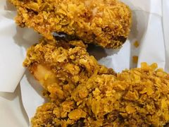 气泡薯片热辣脆皮鸡餐-肯德基(银都广场店)