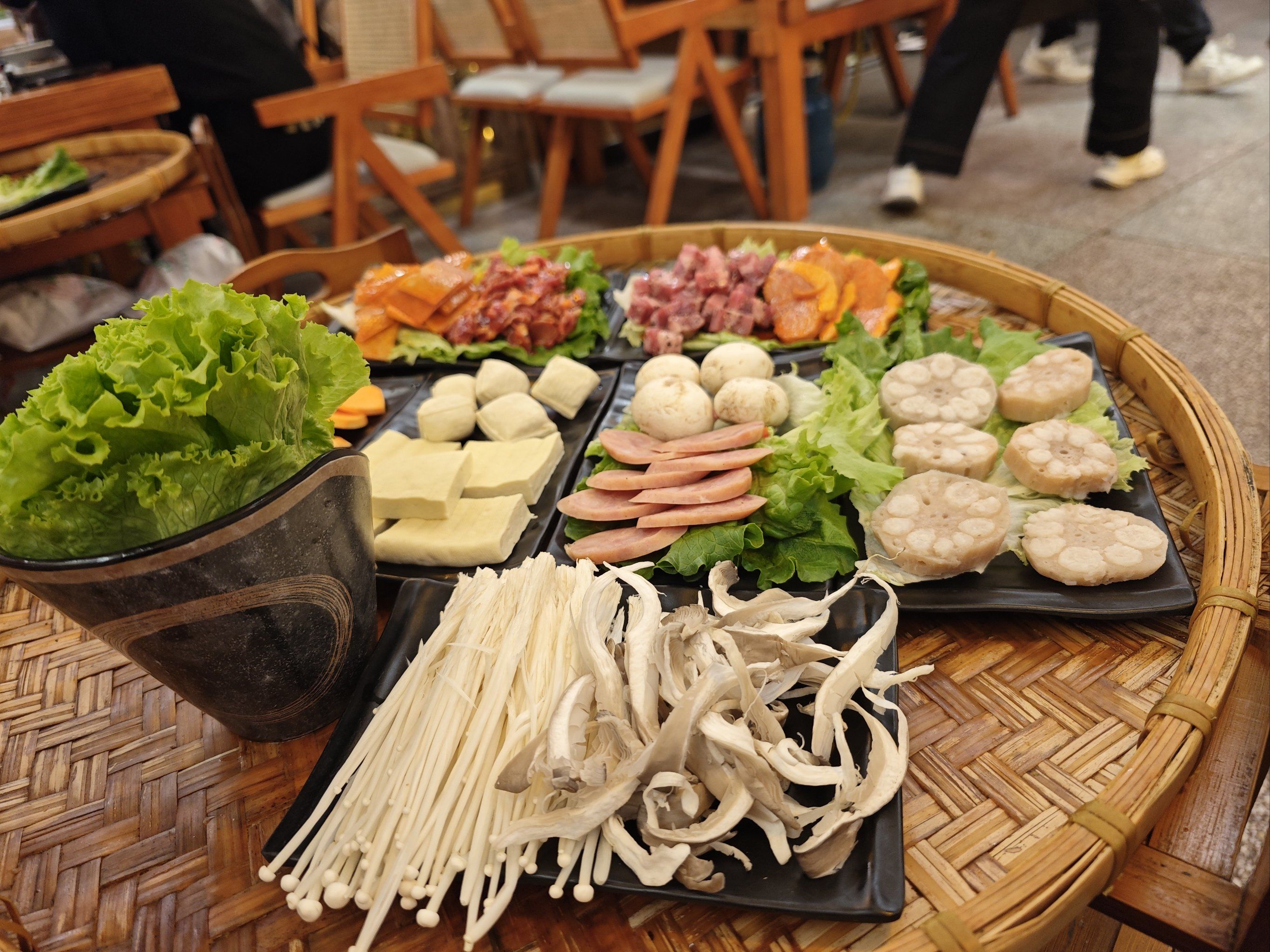 大理白族特色石板烧